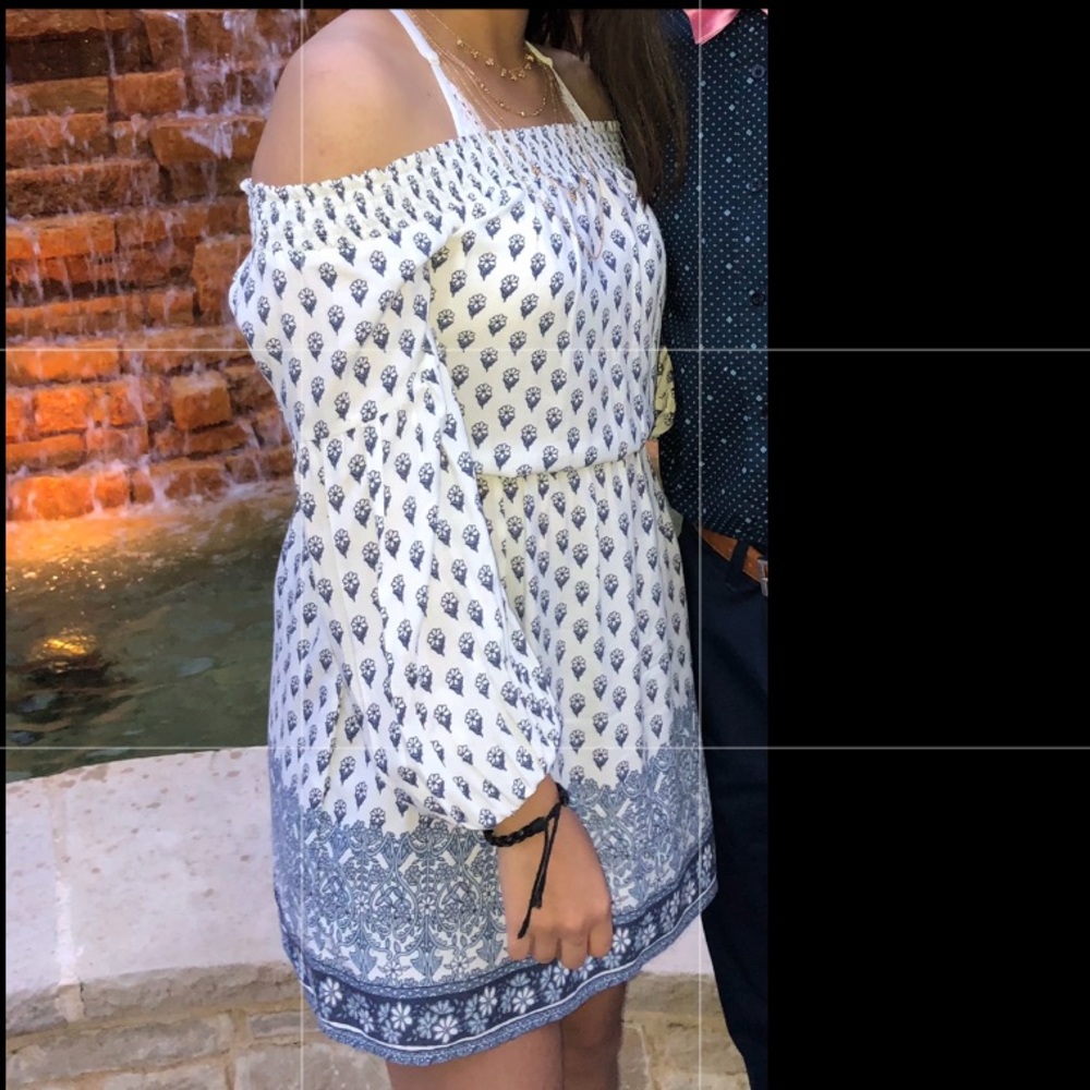 Hollister off the shoulder dress